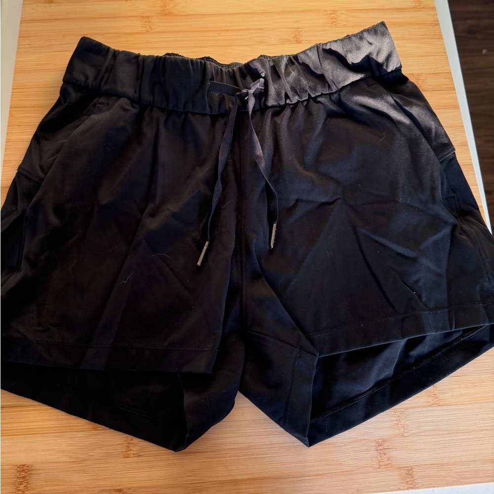 Lululemon Athletica Midnight Black Athletic Shorts